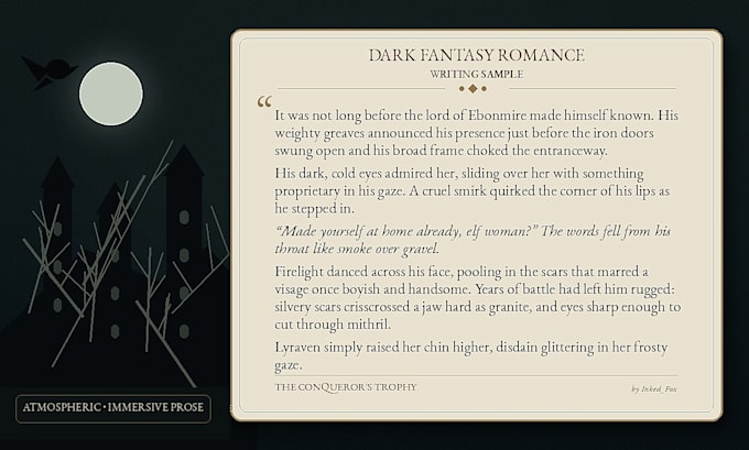 ghostwrite enticing romance stories
