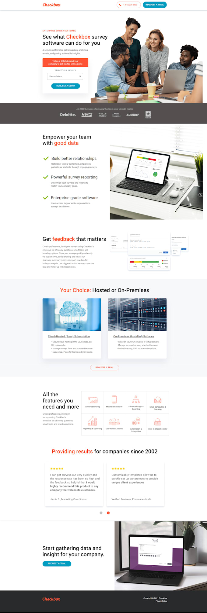 build high converting landing page using unbounce instapage wix