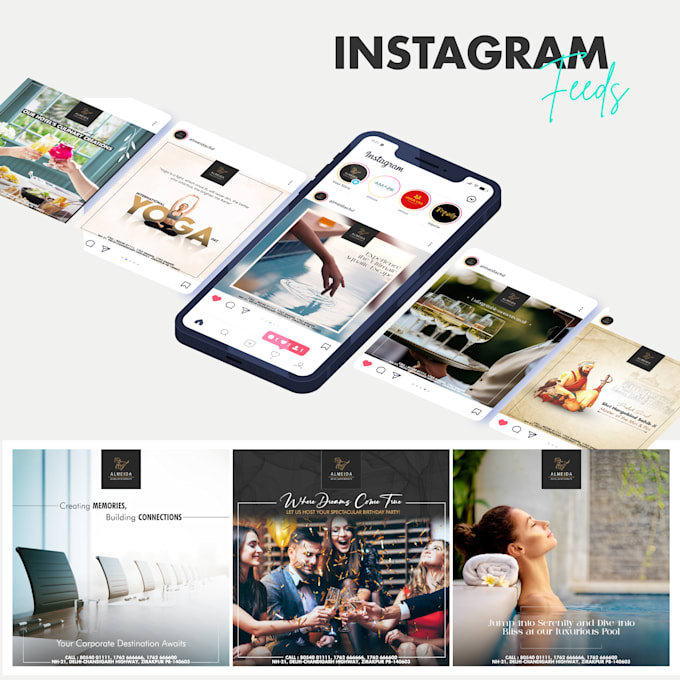 Design creative social media posts by Nikhilsingh795 | Fiverr