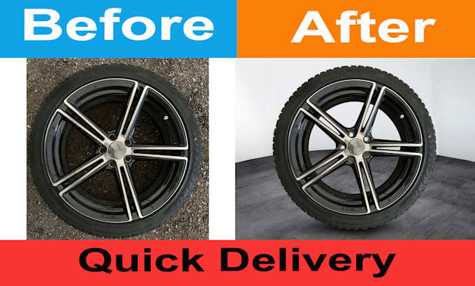 car image editing and background removal in 12 hours