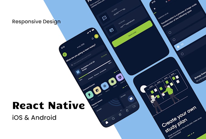 design mobile apps for ios and android using react native
