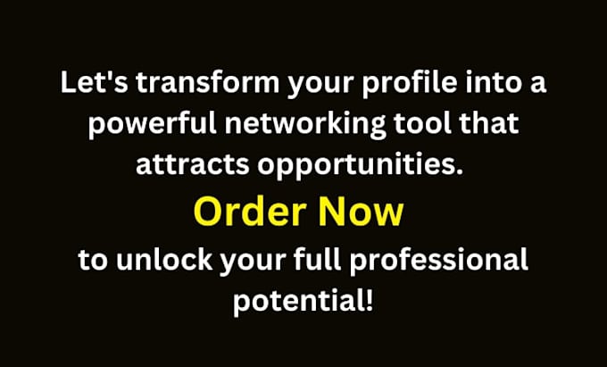 fully optimize your linkedin profile in 24 hours