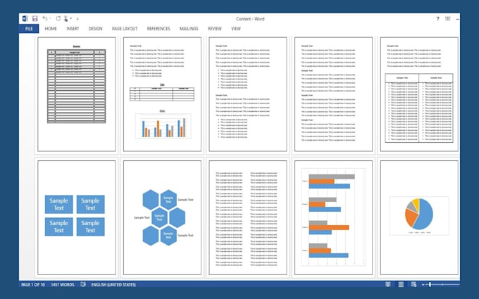 create, edit and design microsoft word document templates