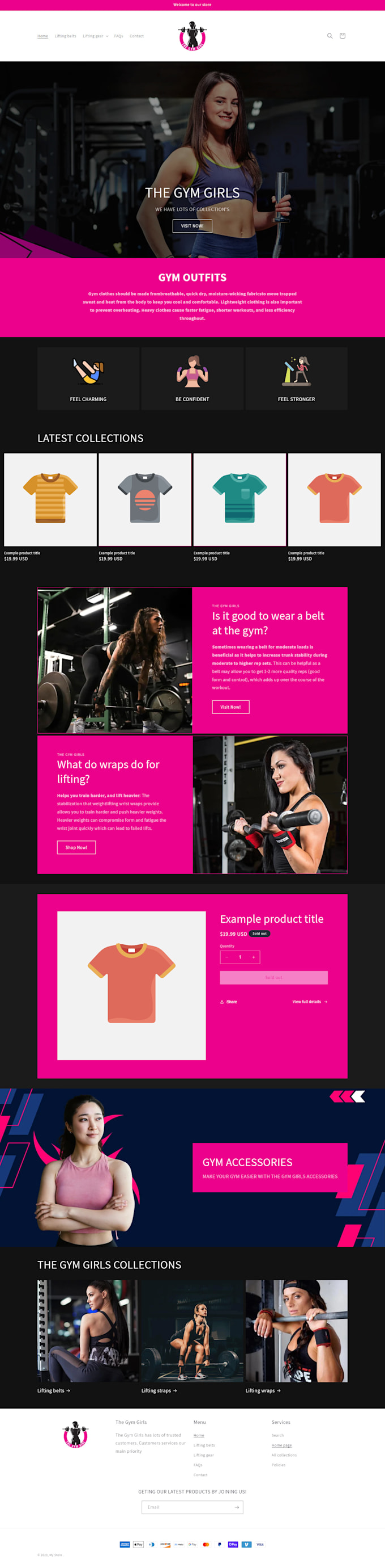 create a shopify one product store