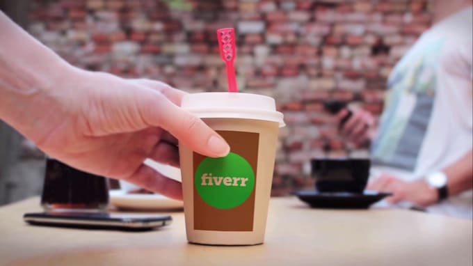 do a elegant coffee logo reveal video for you