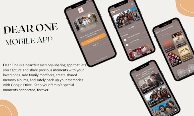 design flutter front end, develop flutter app for android, ios, web
