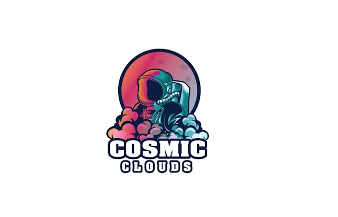 nice psychedelic cosmos logo