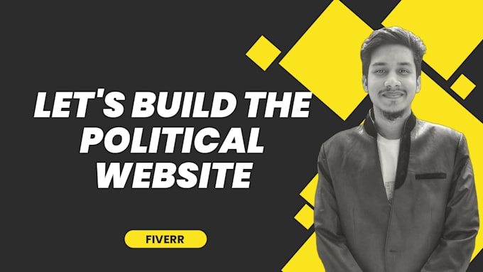 create a professional website for your political party or campaign