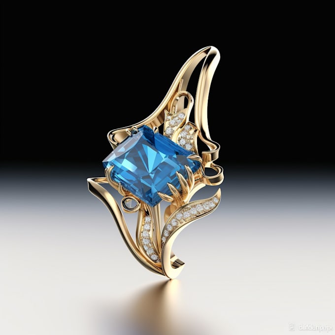 create jewelry design, jewelry rendering and animation