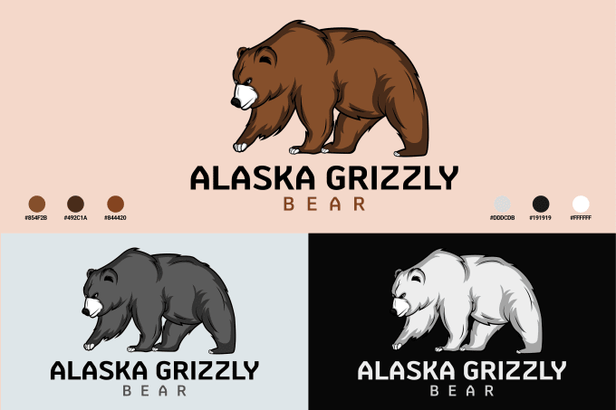 do modern logo and business mascot design