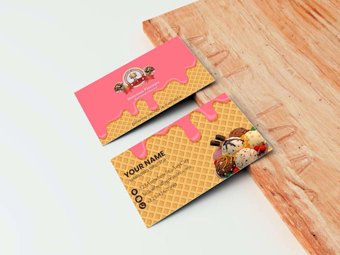 design print ready best business card or stylish visiting card with qr code