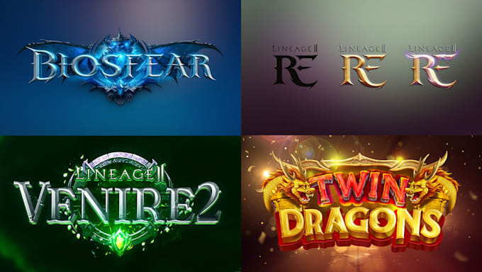 game art hub logo, icons, and UI design