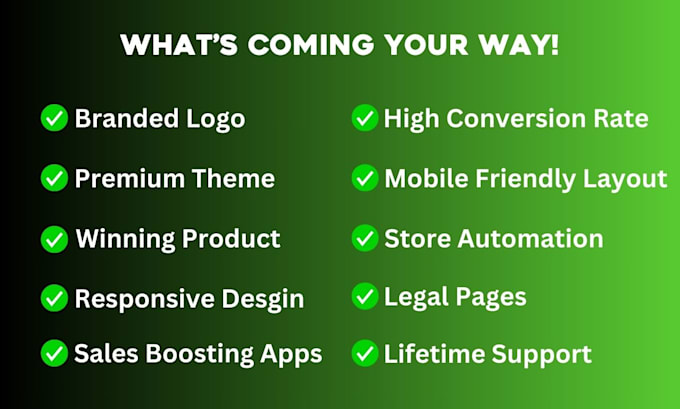 create one product shopify store, shopify dropshipping store or website