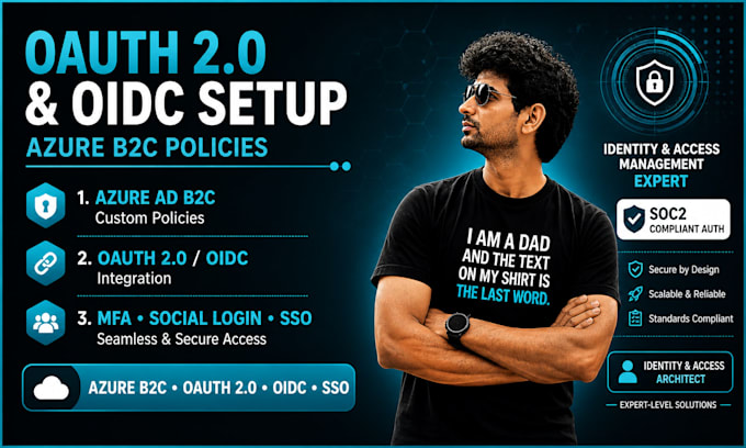 implement azure ad b2c custom policies and oauth authentication