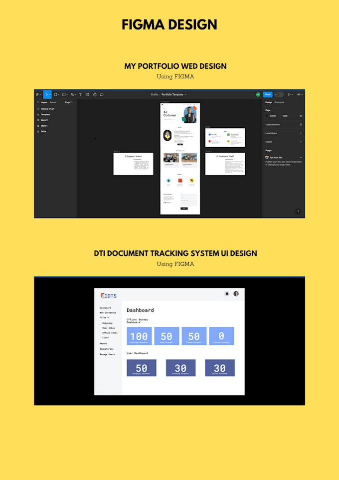Do ui ux web design using figma by Ajcotoner | Fiverr