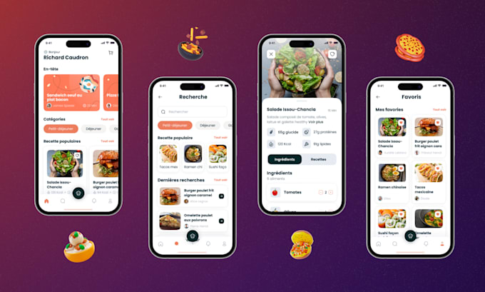 design great UX UI mobile app for IOS, android