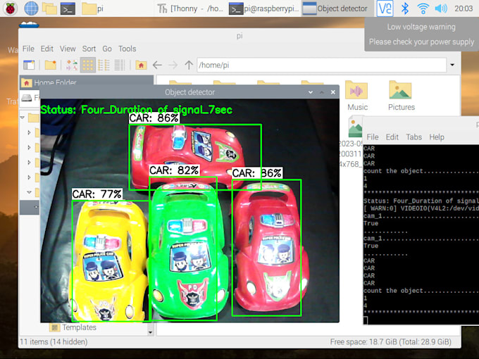 Do computer vision object detection,image processing,raspberry pi by ...