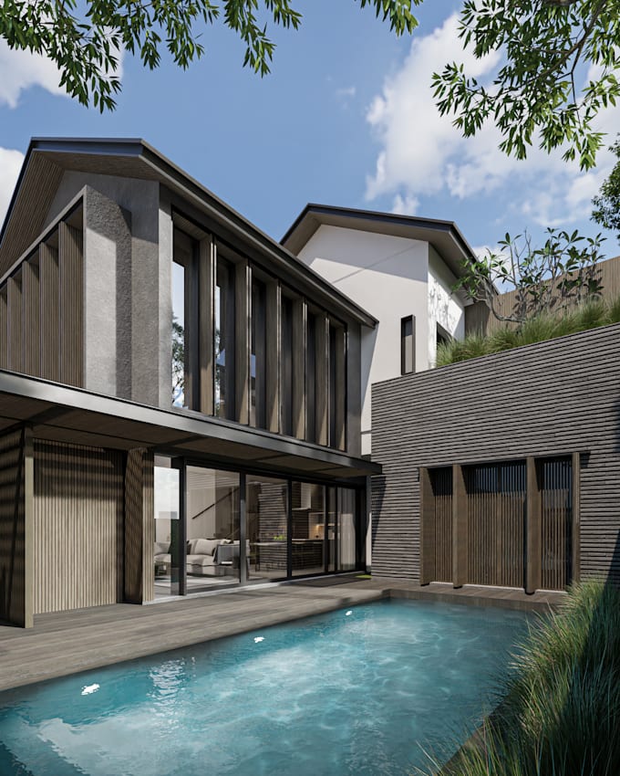 render an interior space