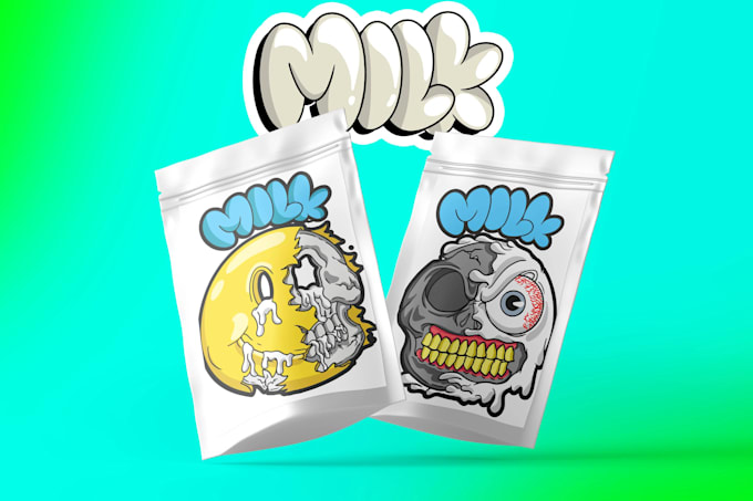 design a custom weed pouch, mylar bag, cbd product labels