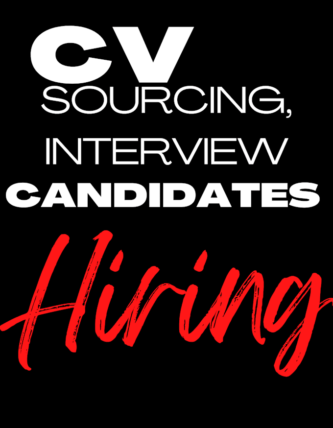 be your HR recruiter, HR consultant, and recruitment manager