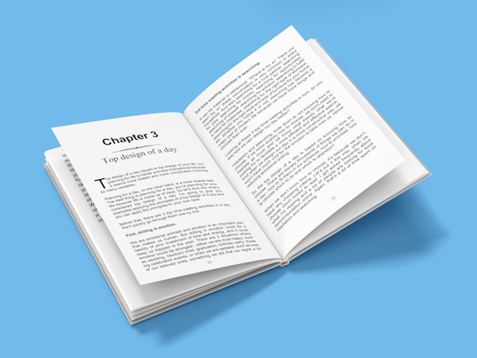 do book formatting for amazon kdp and ebook design