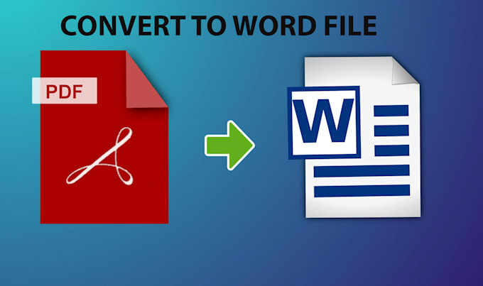 do fast typing work, covert PDF to word