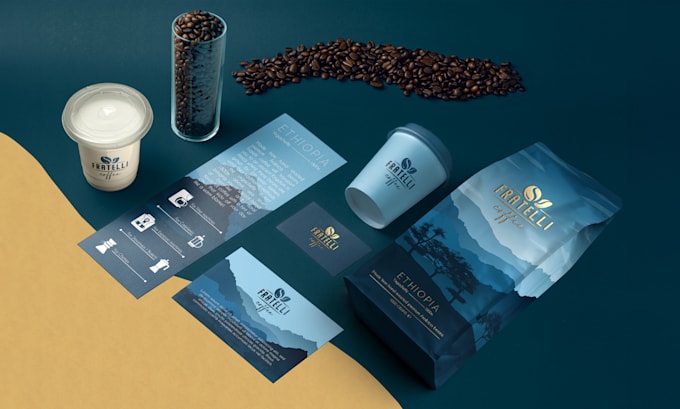 create a full professional brand identity