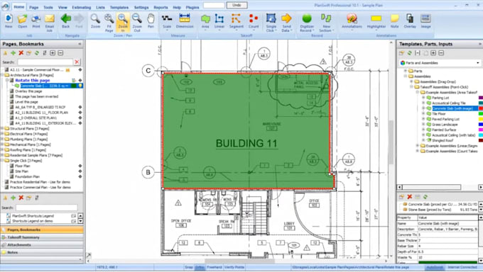 provide estimation and material takeoff services