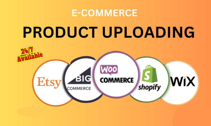 upload or import 500 products to your woocommerce, shopify, wix store in 24 hour