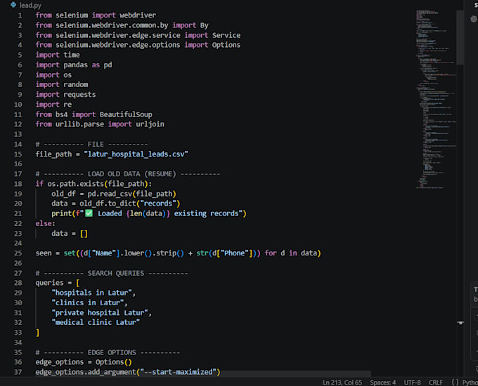 create python automation scripts for your business tasks
