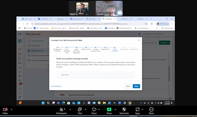 setup meta pixel and facebook conversion api to your website