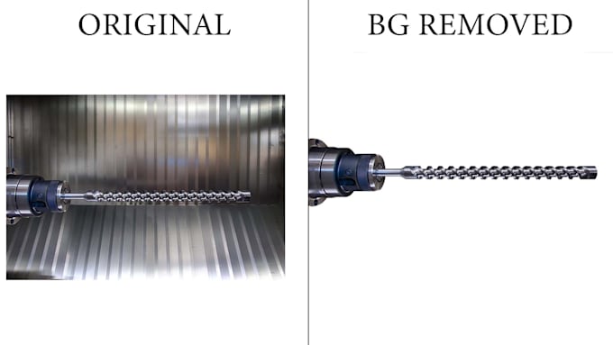 do quality background removal with perfect edges