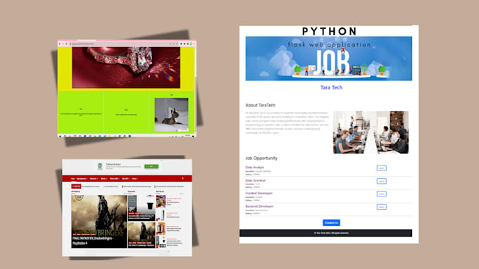 design and customize a responsive wordpress website