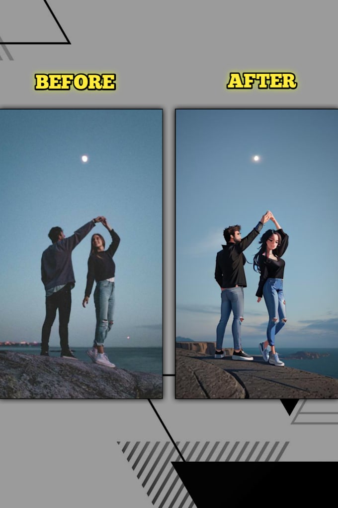 transform your photos into enchanting anime artworks, anime photos magic
