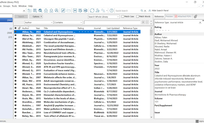format references in endnote, zotero in any style