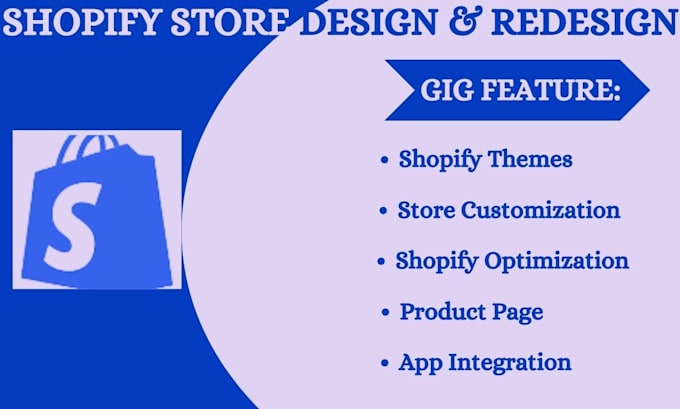 do shopify store design and redesign shopify website for dropshipping store