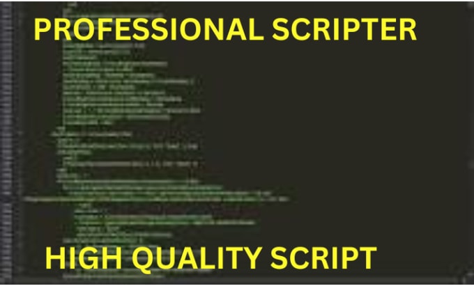 create a quality roblox script for you