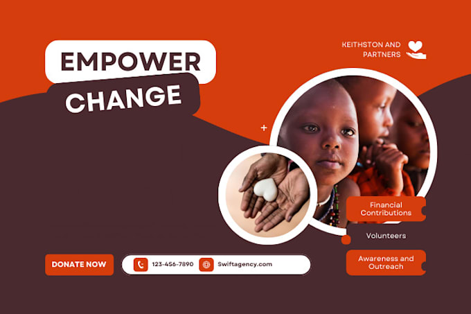 design non profit website for nonprofit charity donations