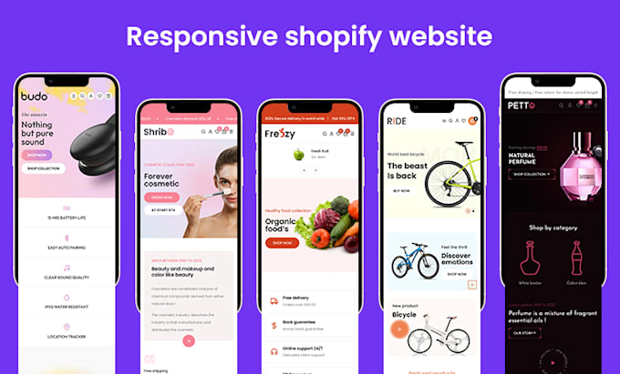 make responsive ecommerce shopify store