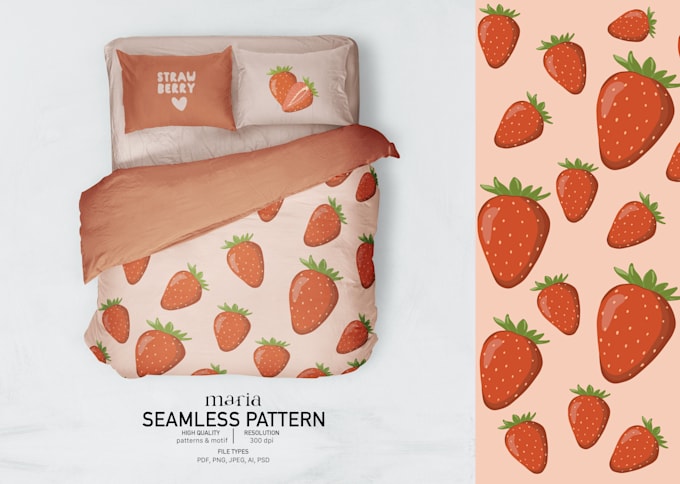 create seamless pattern textile prints fabric design