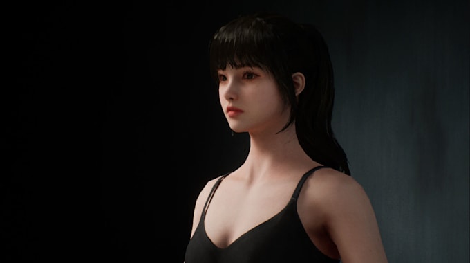 3d metahuman, 3d realistic character, 3d modeling, metahuman character