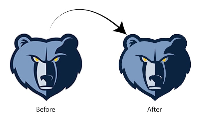 do professional manual vector tracing for logo and image recreation