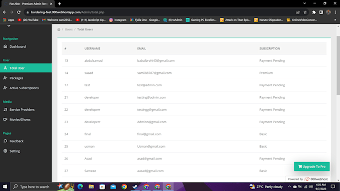 be your ecommerce website developer with admin panel PHP and mysql developer