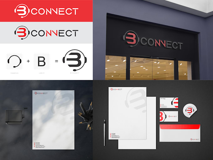 do ecommerce logo, modern brand identity design
