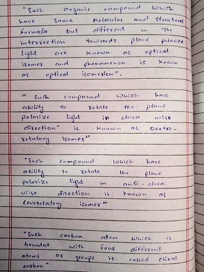 Handwrite assignments, letter and notes for you by Aliawan3 | Fiverr