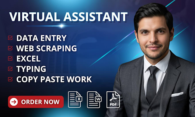 be your data entry specialist