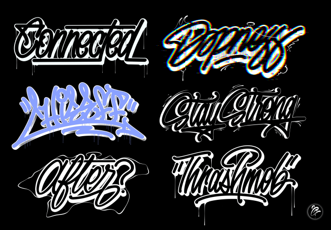 Design an incredible dripping squeezer graffiti tag by Crkstyles