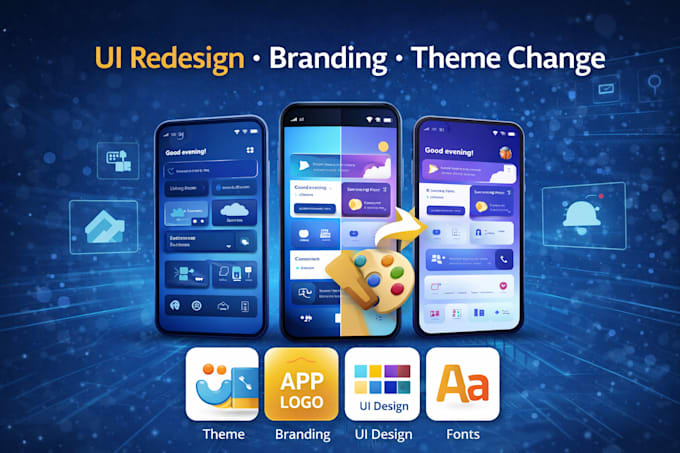 customize, reskin, and redesign your android app