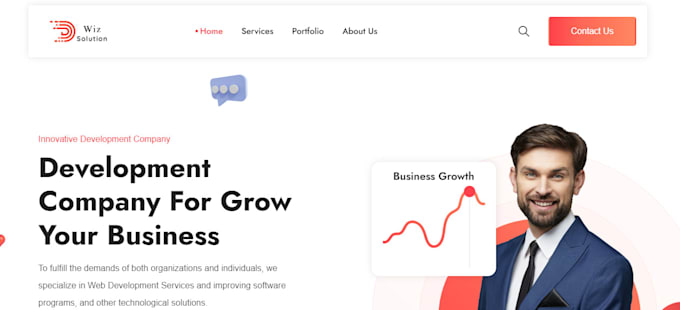 your front end developer or will do custom front end website