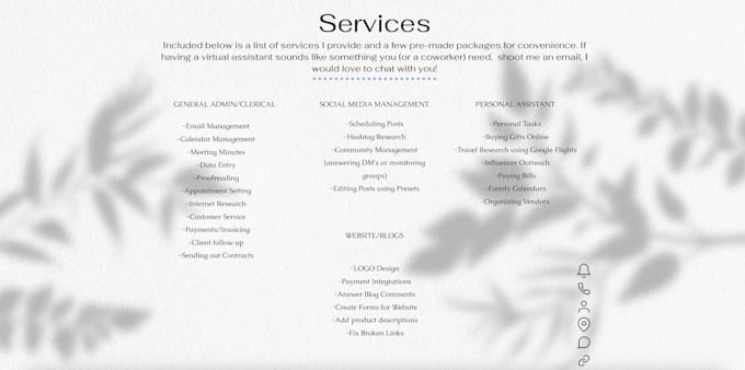 provide versatile virtual assistance services